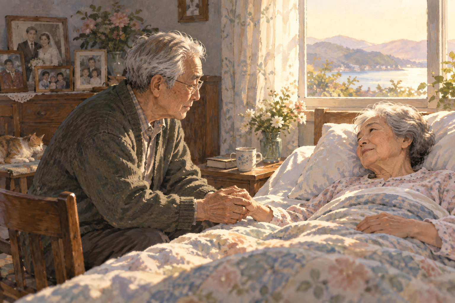 Even in a long-standing love, the fear of losing it lingers.