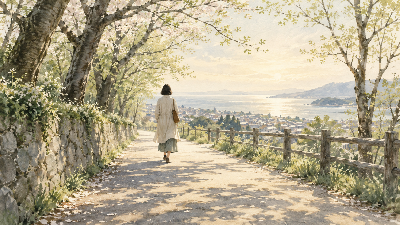 Time is given room to pass without demanding that the present pain disappear at once.