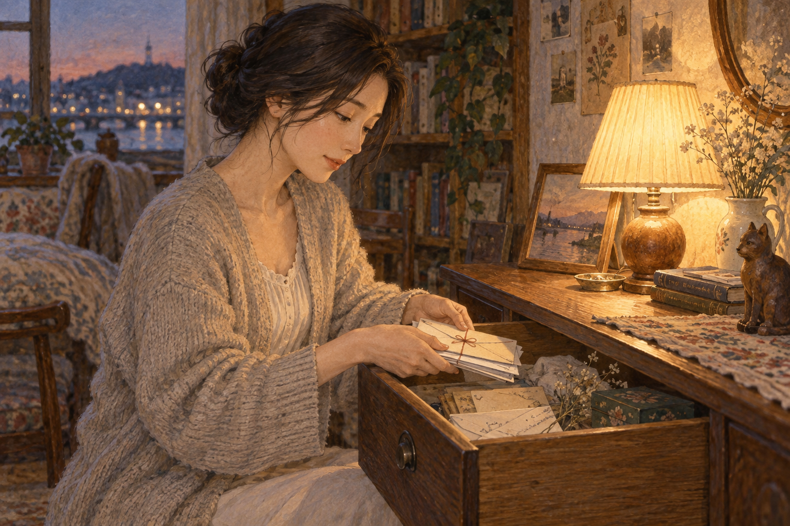 A time for tending to the feelings that remain after letting go of a past love.