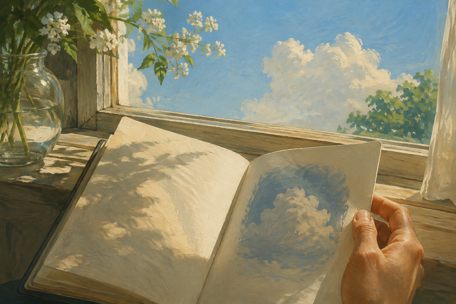 The air of that day lingered even beyond the scenery on the paper.