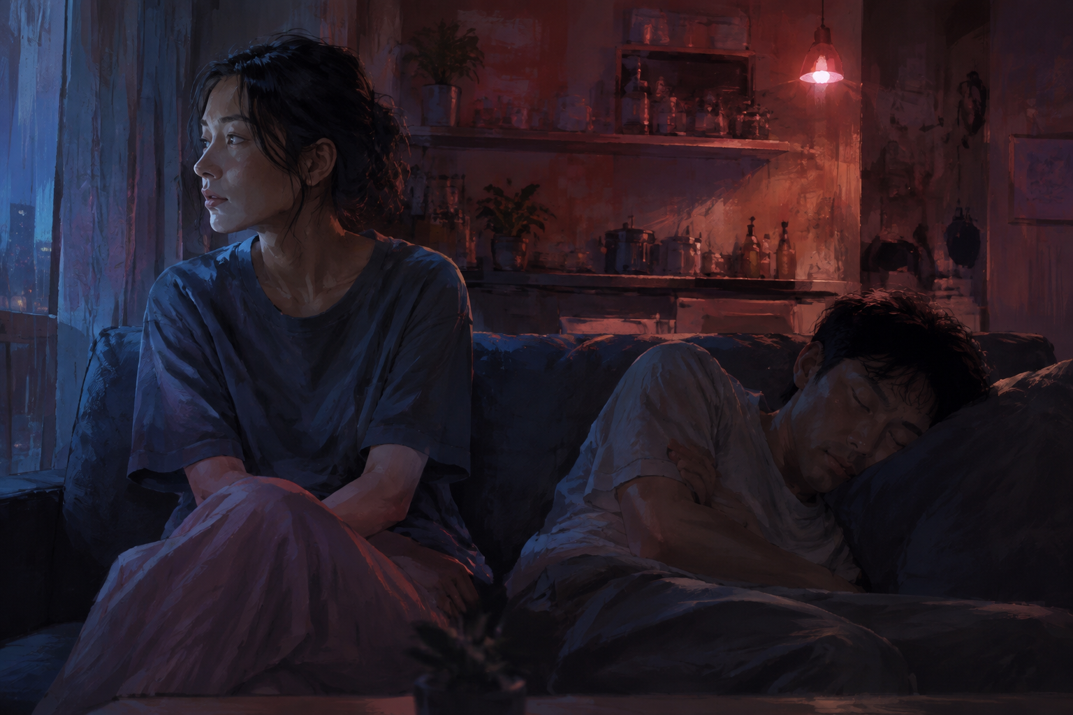 There are words that refuse to unravel, even as bodies draw close.