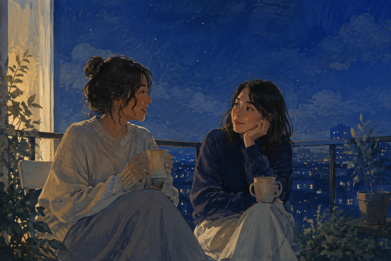 Even on days when words fail, they can simply sit by their side.