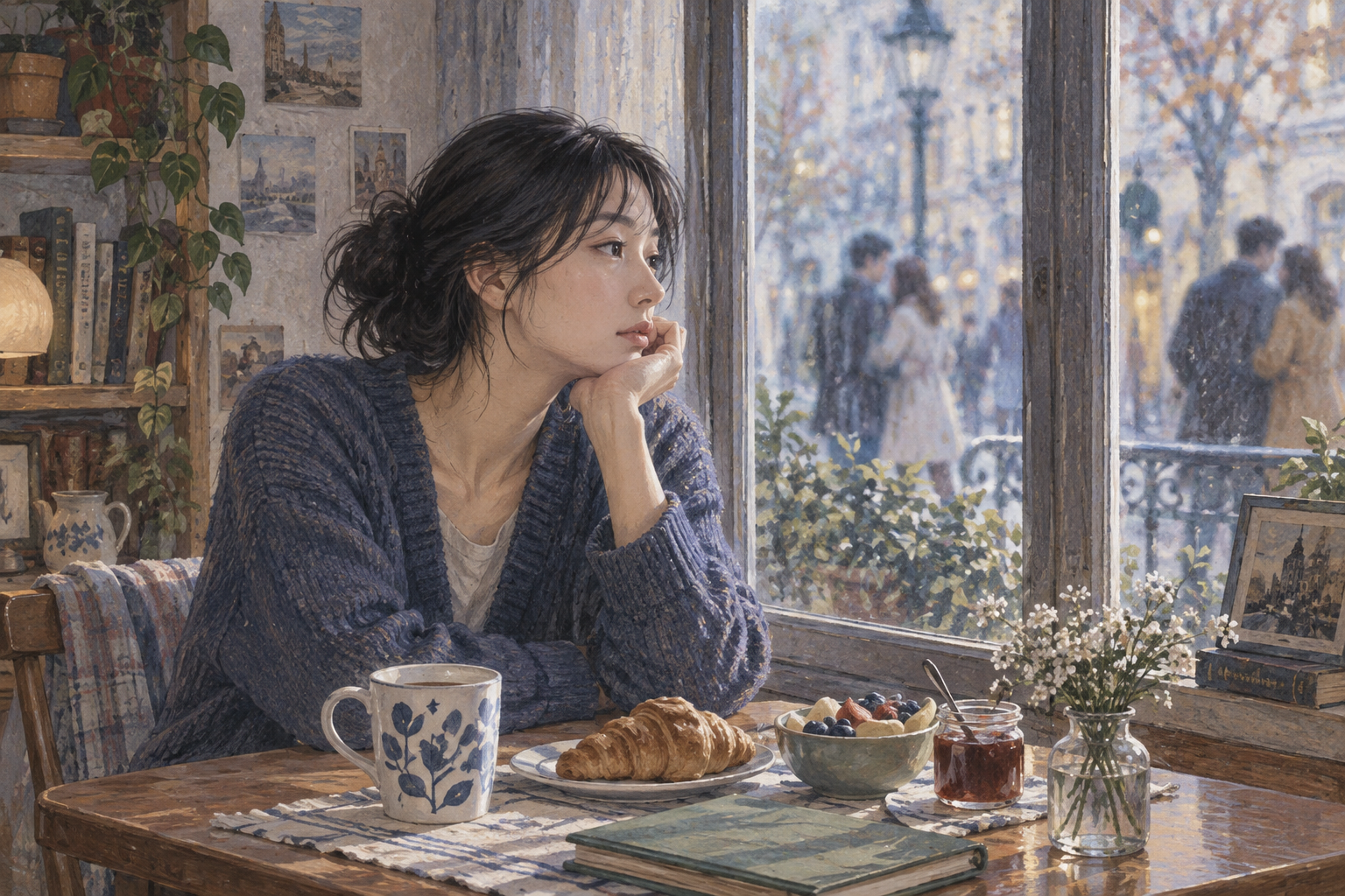 There are days when watching someone else's happiness turns you cruel to yourself.