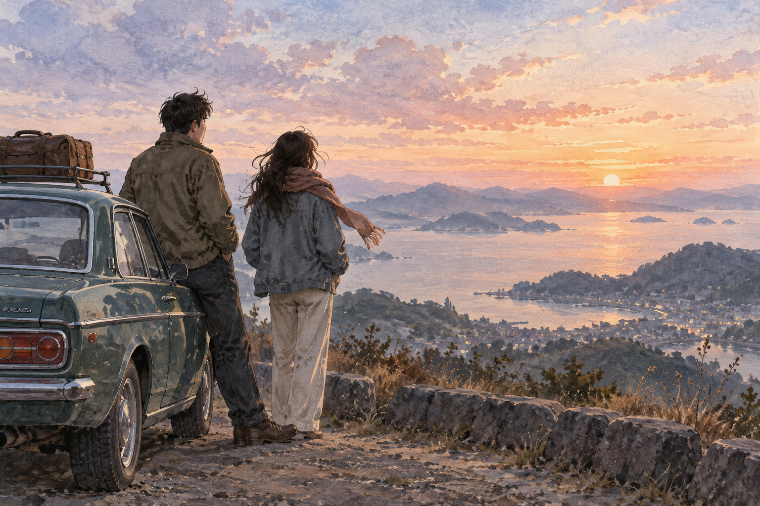 Before the morning arrives, one wants to hold onto the time spent together.