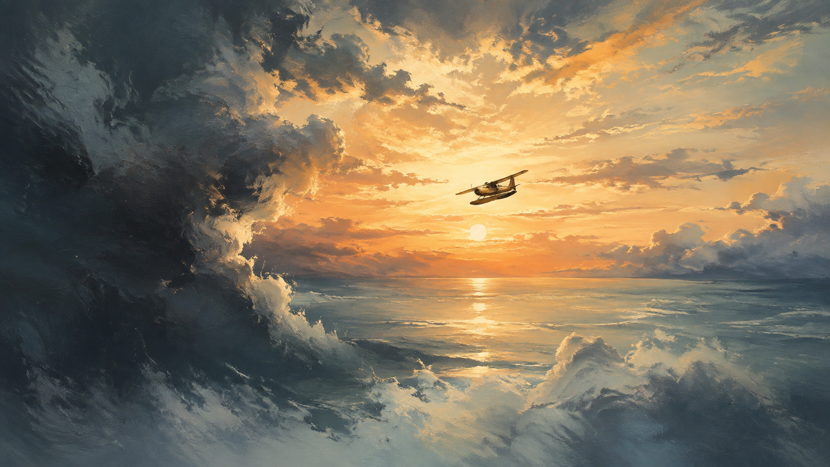 Once they begin to move, a landscape that was previously hidden comes into view.