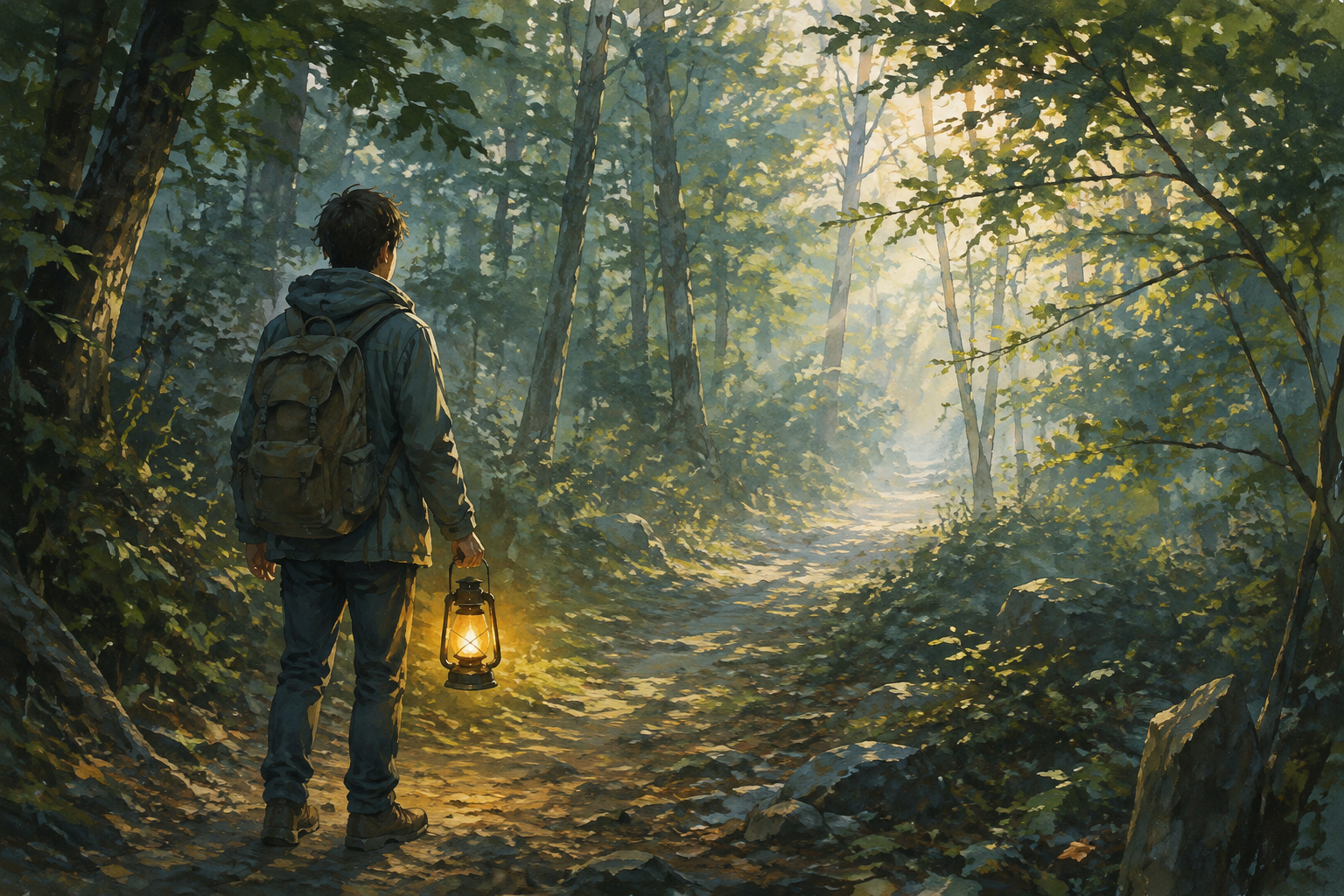 They carry the warmth they received as they set out on the next path.