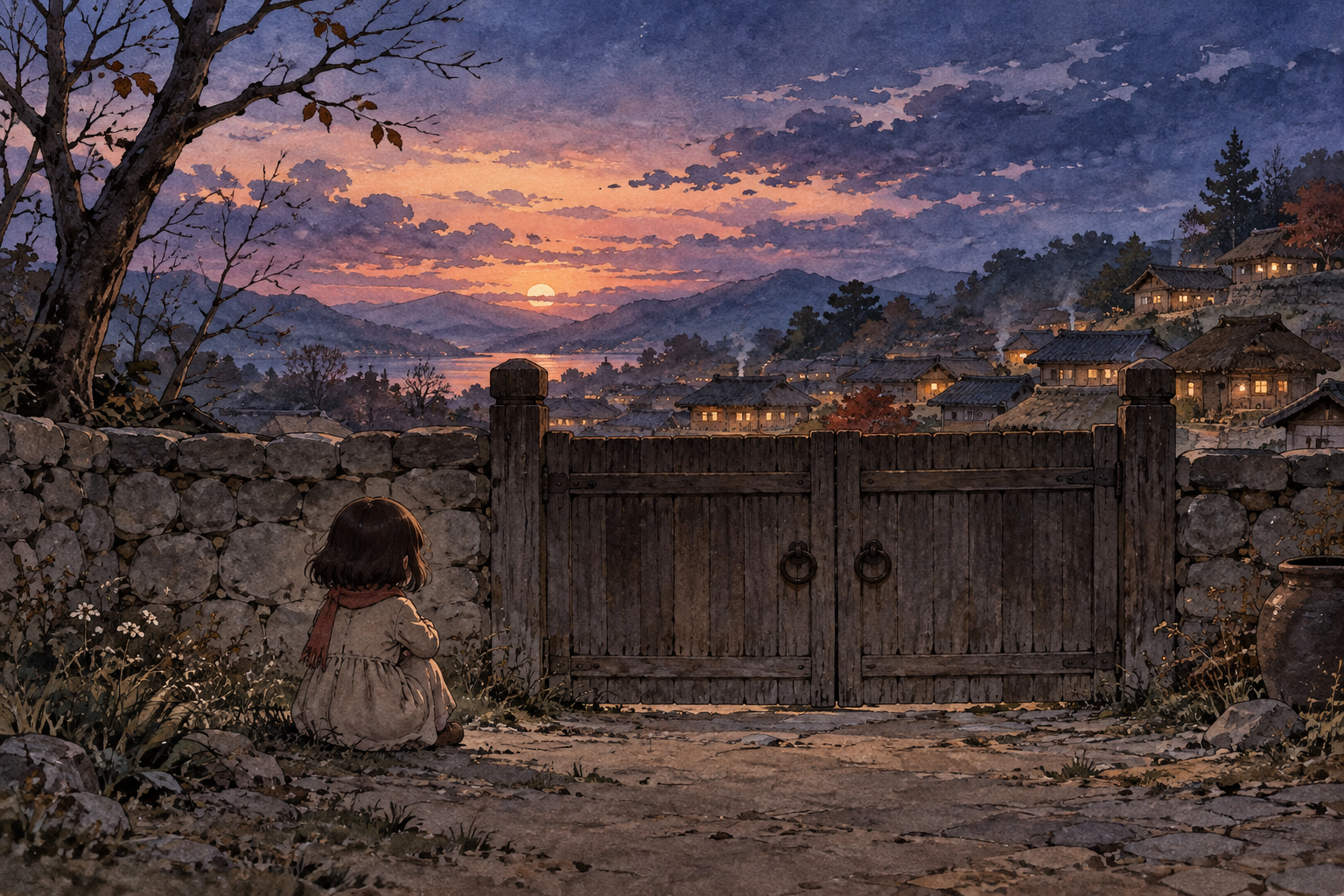 Within the confines of a sealed village, the child was never given the chance to learn the world's kindness.