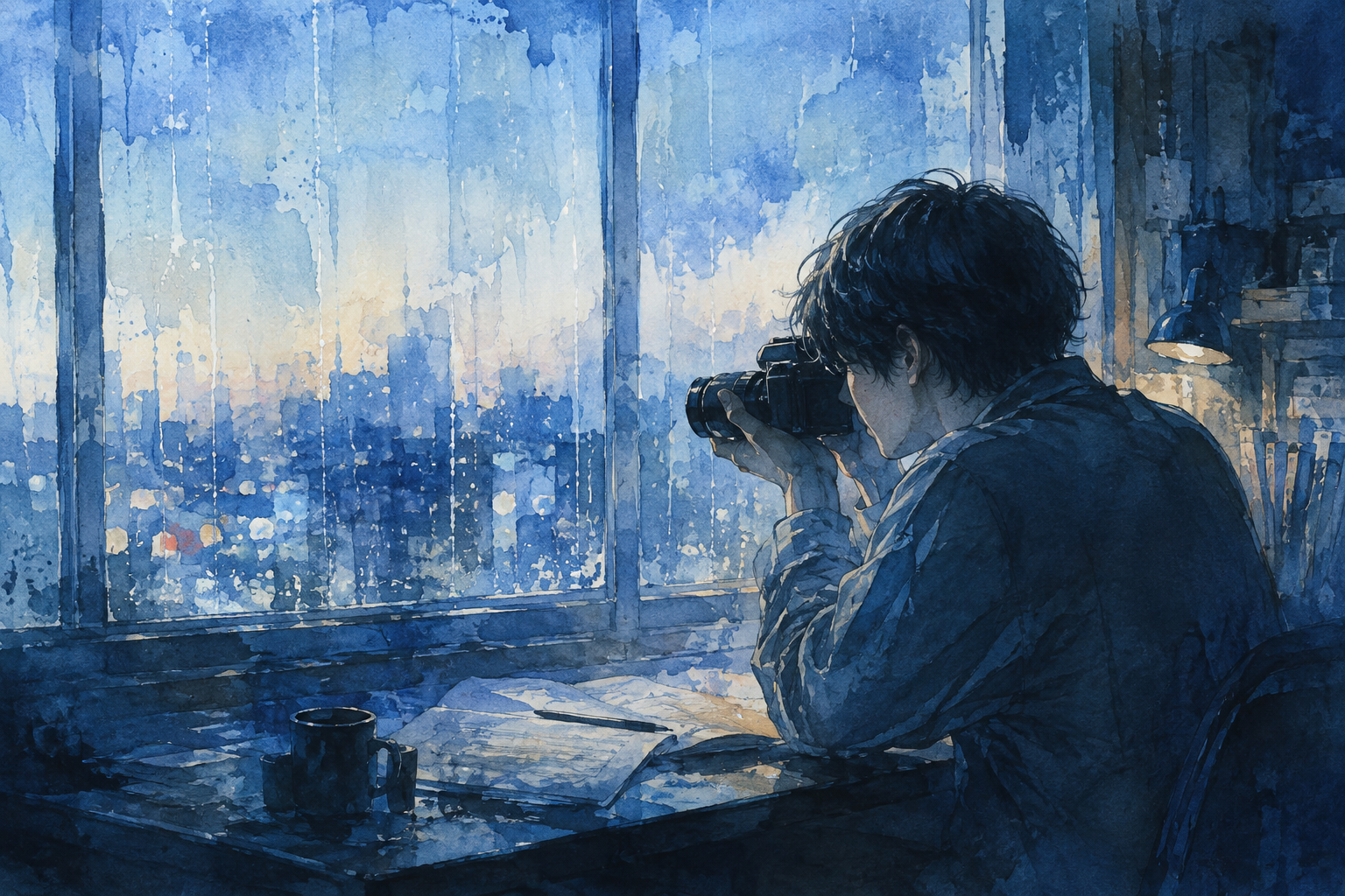 Waiting for the rain to fall on a parched heart.