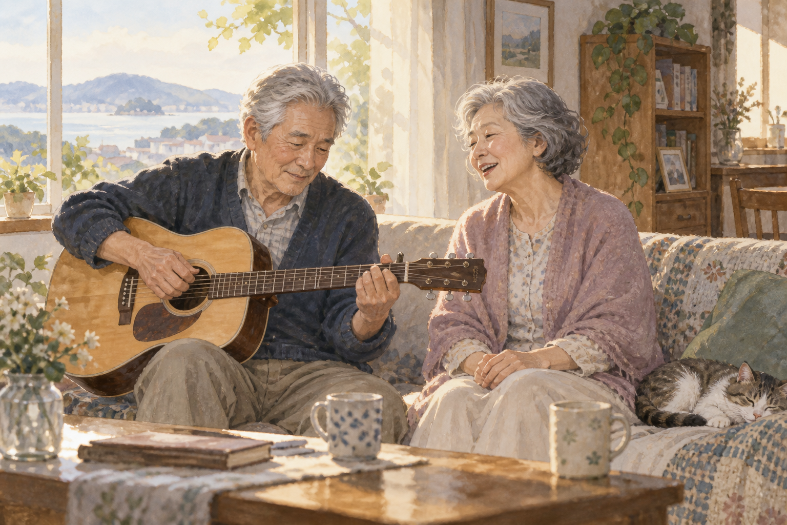 Even if the performance isn't perfect, it's enough to have someone there to sing along.
