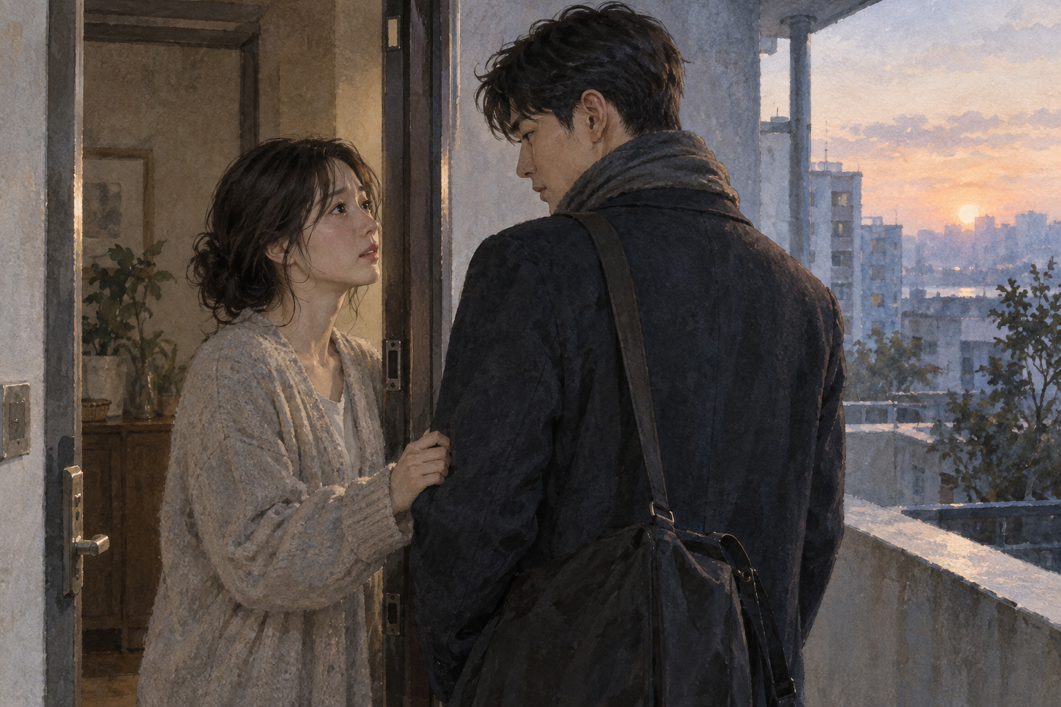 Even as the night ends, the wish to stay by their side lingers.