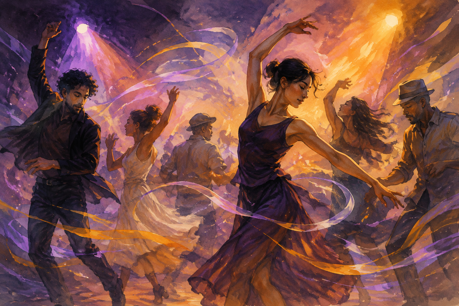 Each shift in the voice's expression brings a different movement.