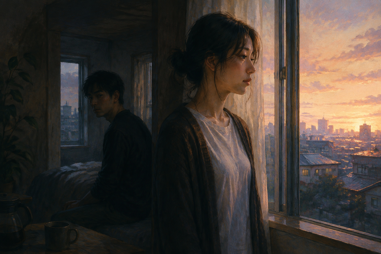 Questions that do not fade on their own, even as the night passes.