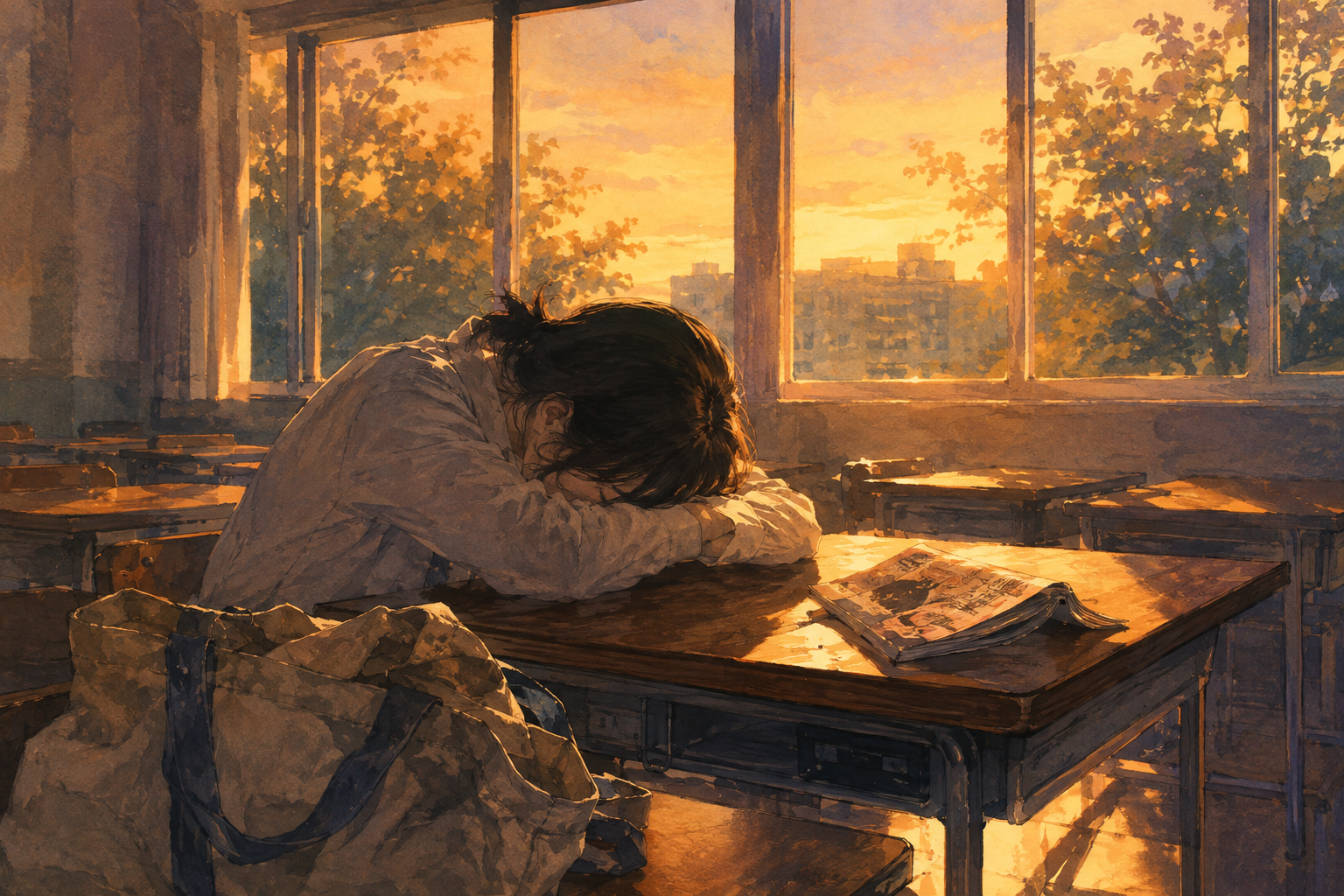 As words are carefully chosen, the afternoon classroom grows quiet.