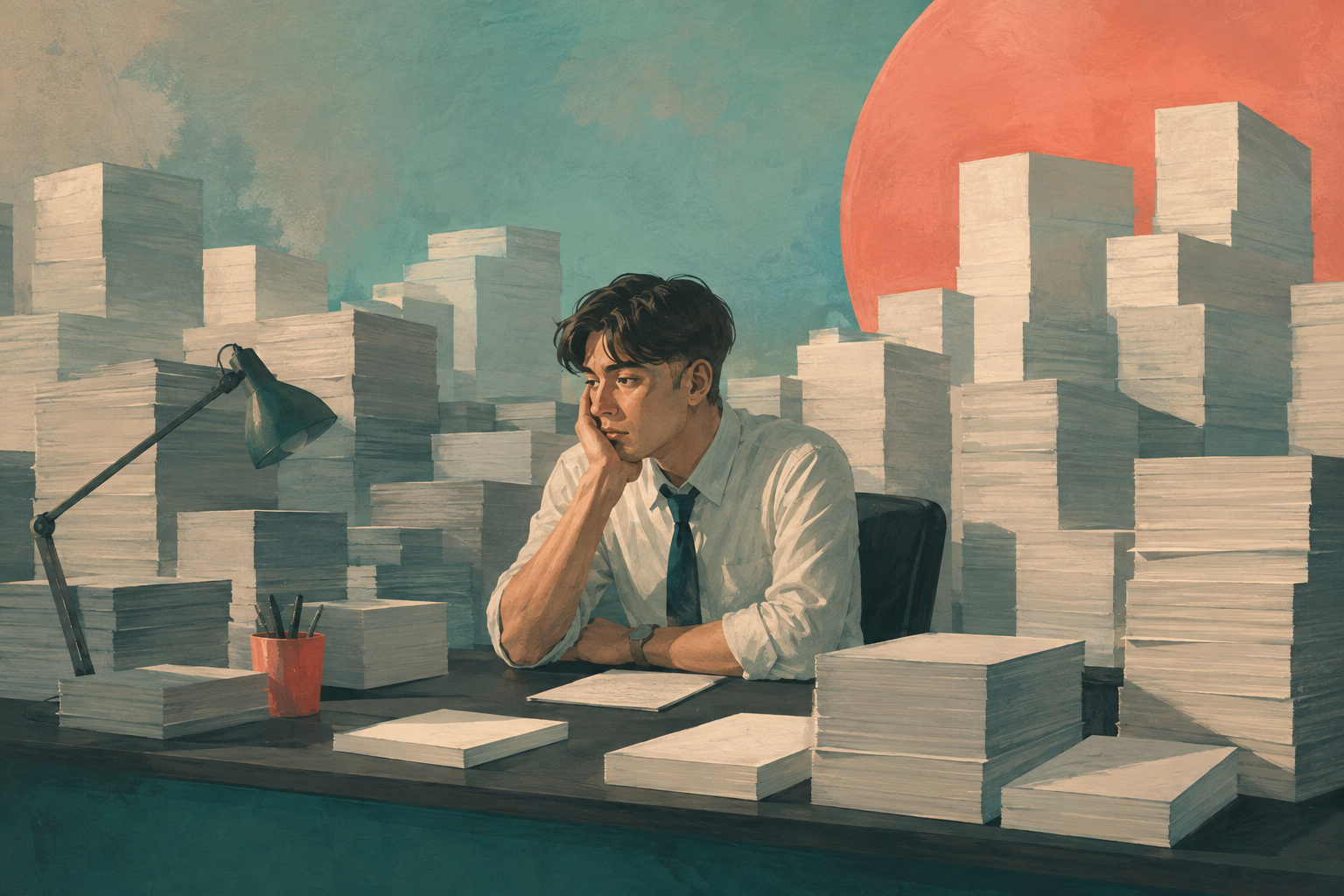 Even after finishing what needs to be done, expectations keep piling up.