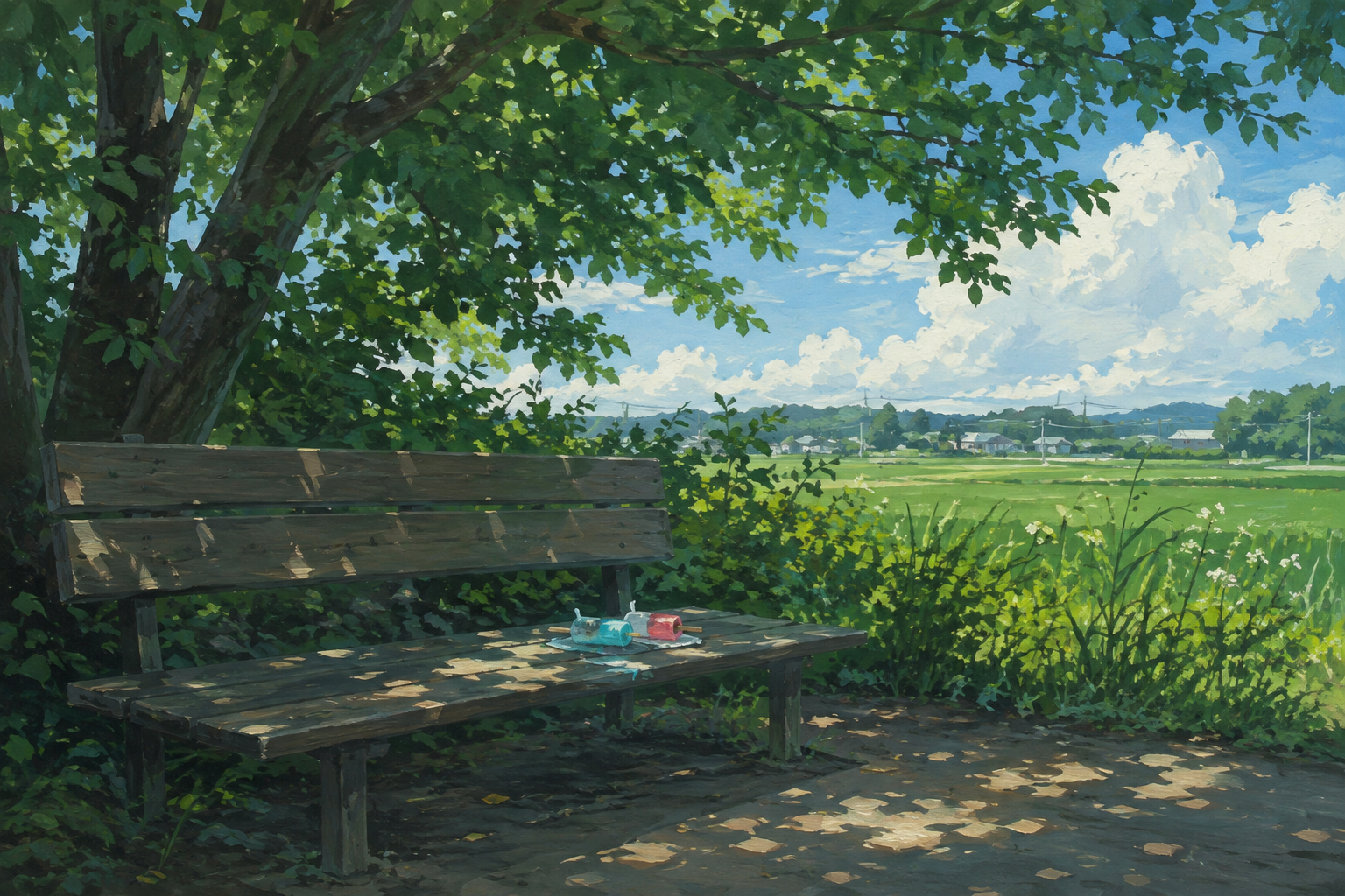 An uneventful afternoon lingers simply because it was shared with someone.