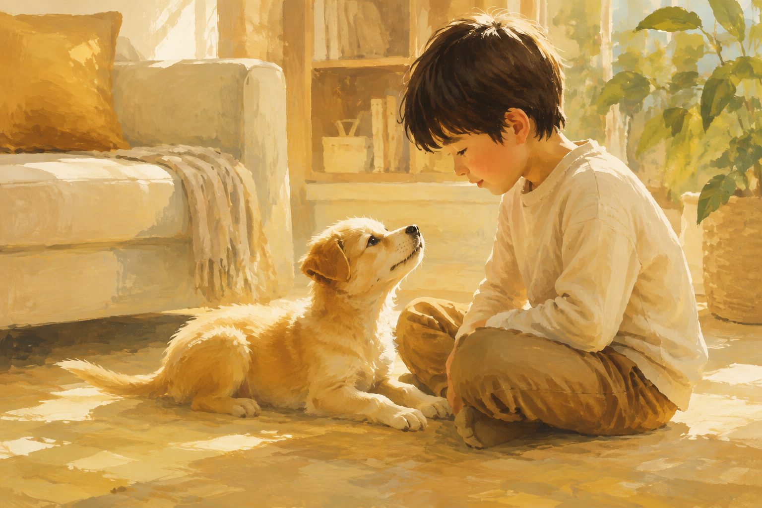A voice that recognizes you; a name to live with.